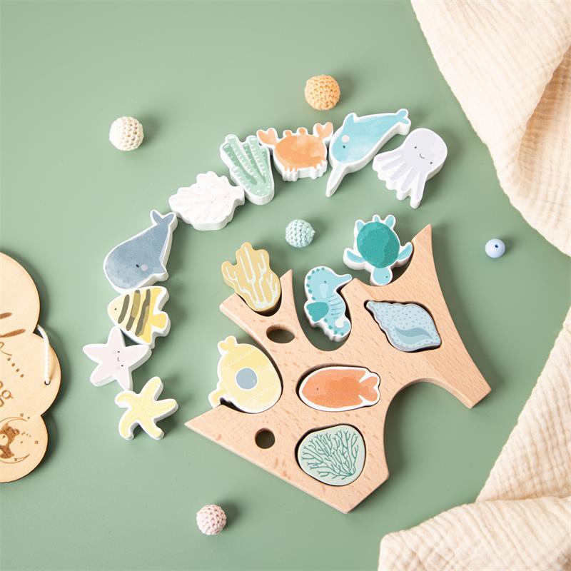 Mighty Learner 3D Coral Cove Balancing Puzzle Set