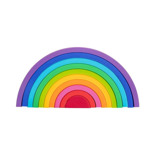 Silicone Rainbow Sensory Block