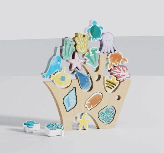 Mighty Learner 3D Coral Cove Balancing Puzzle Set